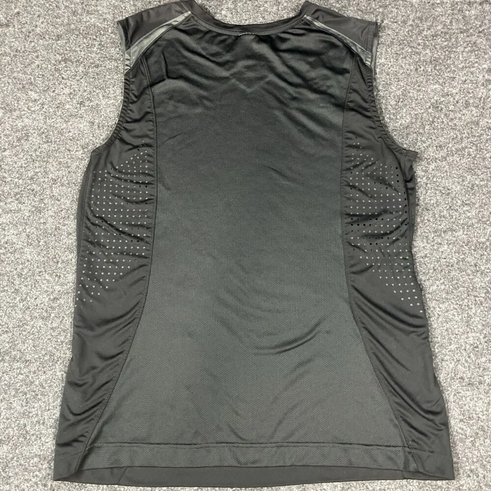 Vintage Nike Elite Basketball Practice Jersey Men’s L Black Dri Fit 2000s